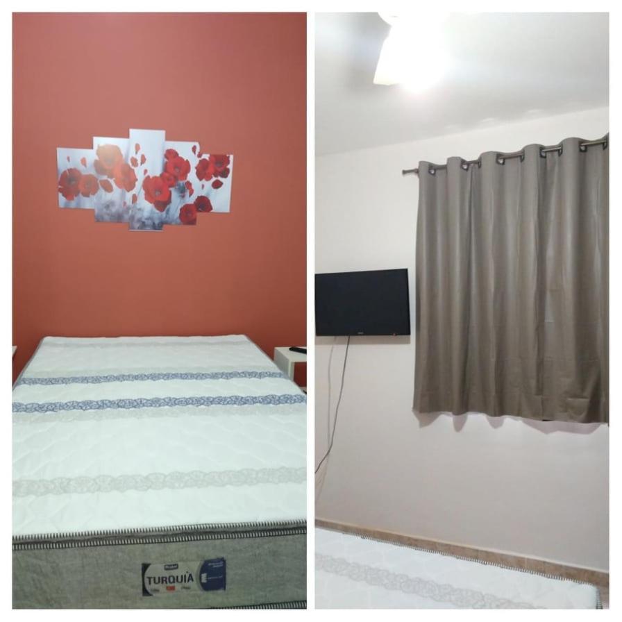 Apartamento 100 Mts Praia Roupa Cama Toalha Banho Wi-Fi 500 Mega Port 24 Hs Santos (Sao Paulo) Dış mekan fotoğraf