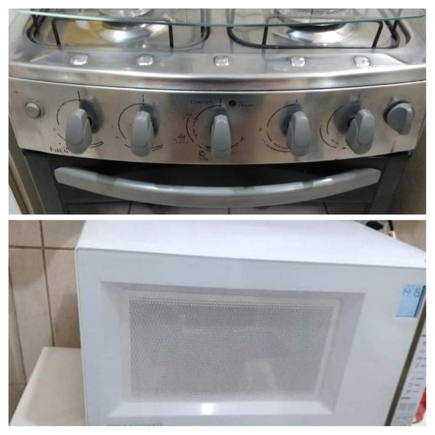 Apartamento 100 Mts Praia Roupa Cama Toalha Banho Wi-Fi 500 Mega Port 24 Hs Santos (Sao Paulo) Dış mekan fotoğraf