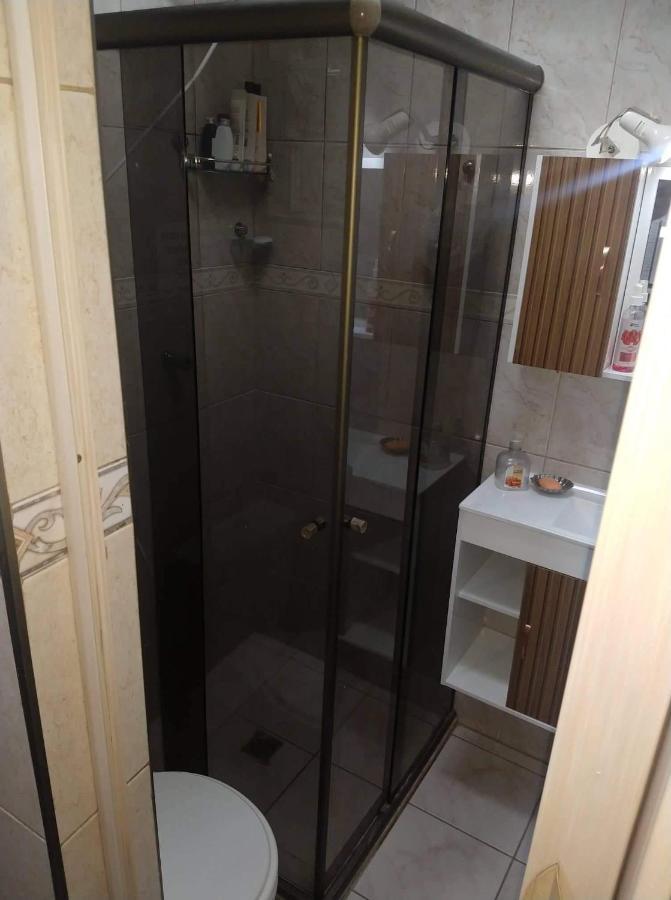 Apartamento 100 Mts Praia Roupa Cama Toalha Banho Wi-Fi 500 Mega Port 24 Hs Santos (Sao Paulo) Dış mekan fotoğraf