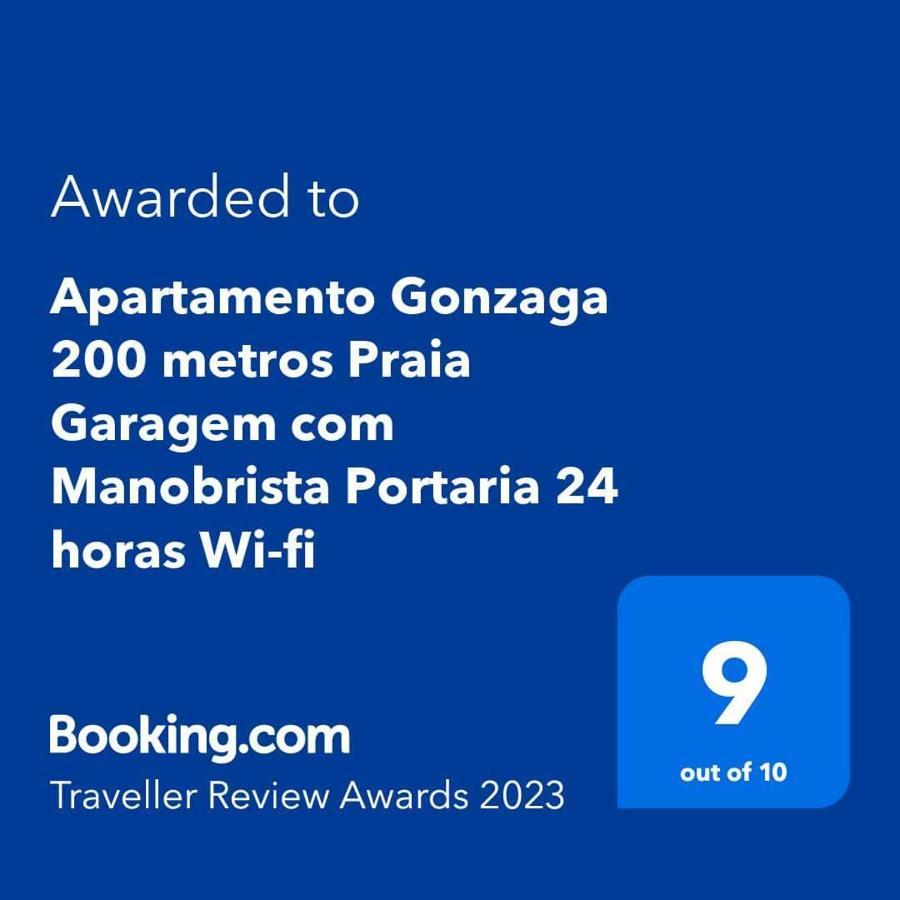 Apartamento 100 Mts Praia Roupa Cama Toalha Banho Wi-Fi 500 Mega Port 24 Hs Santos (Sao Paulo) Dış mekan fotoğraf