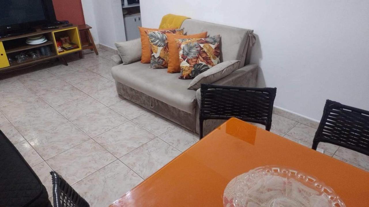 Apartamento 100 Mts Praia Roupa Cama Toalha Banho Wi-Fi 500 Mega Port 24 Hs Santos (Sao Paulo) Dış mekan fotoğraf